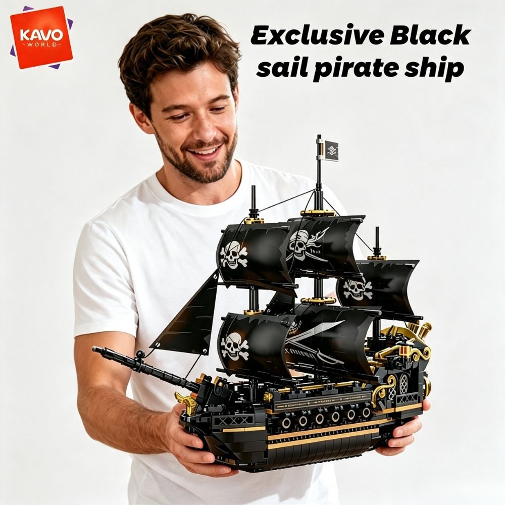KAVOWORLD 801 piezas, Barco Pi - Model Kit Ikaruga reseña y precio