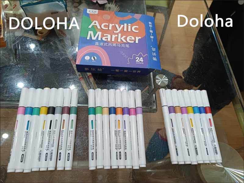 DOLOHA Marcador Acrílico Tipo  - Model Kit Markers reseña y precio