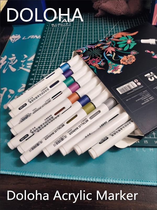 DOLOHA Marcador Acrílico Tipo  - Model Kit Markers reseña y precio