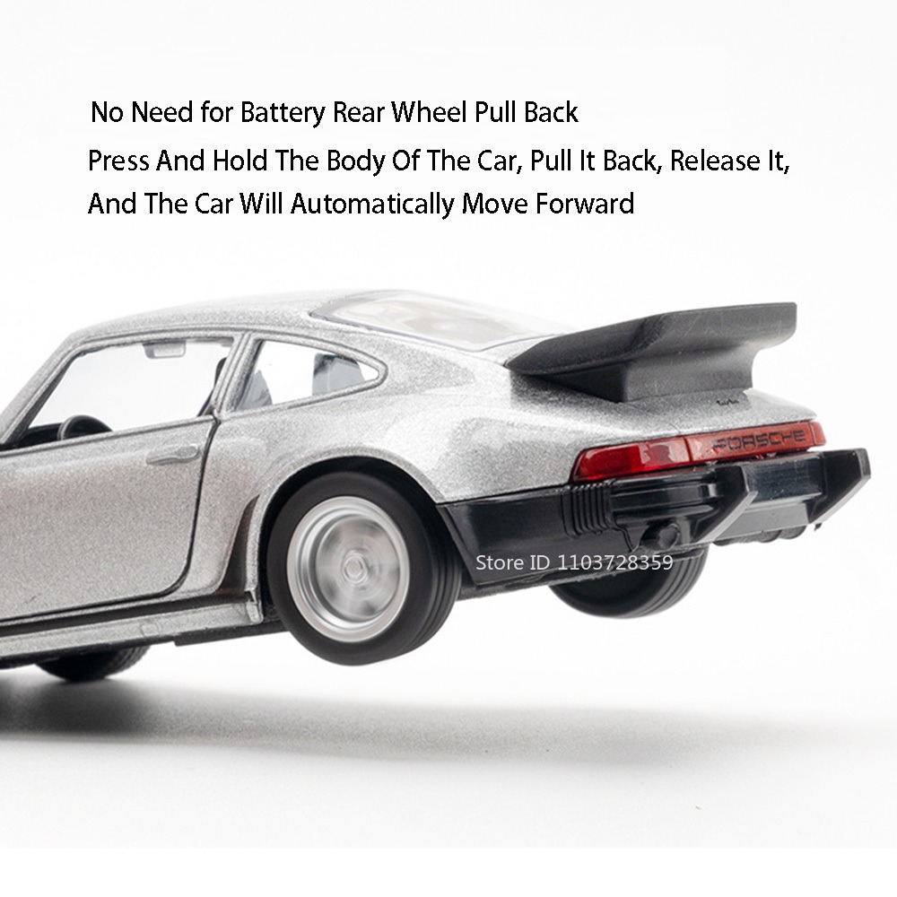 1:36 Porsche 911 Turbo 1978 mo - Model Kit Ae86 reseña y precio