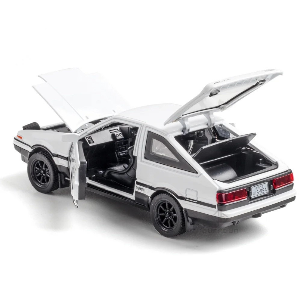 Modelo de coche de aleación fu - Model Kit Ae86 reseña y precio