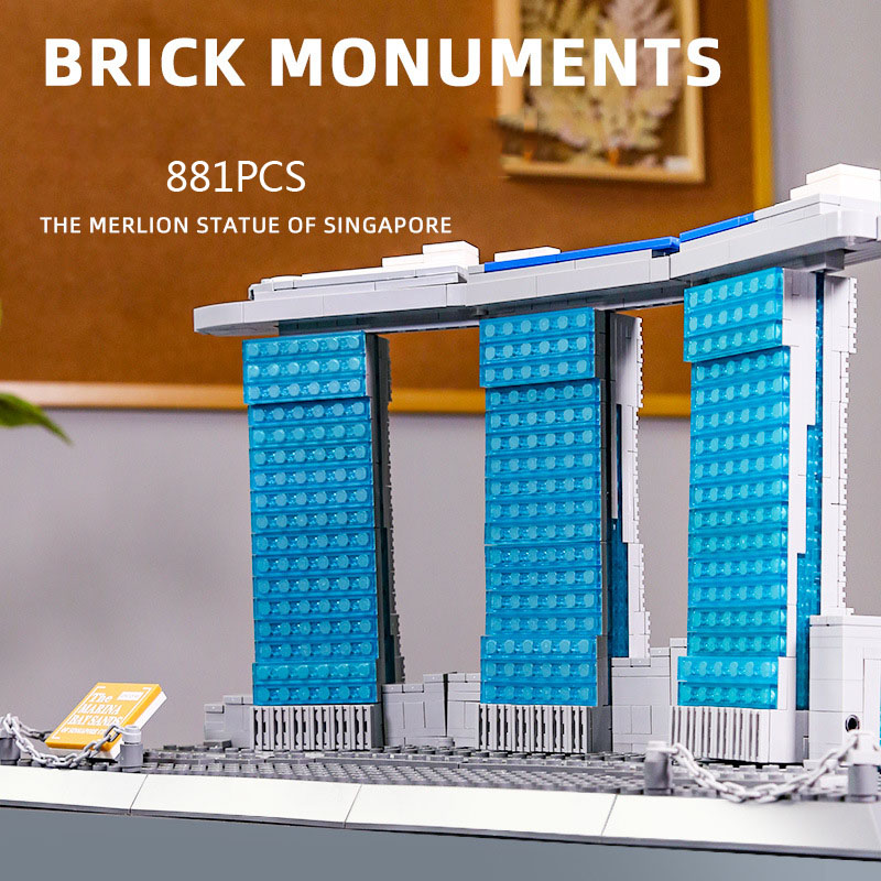 Bloques de Construcción Creati - Model Kit Singapore reseña y precio