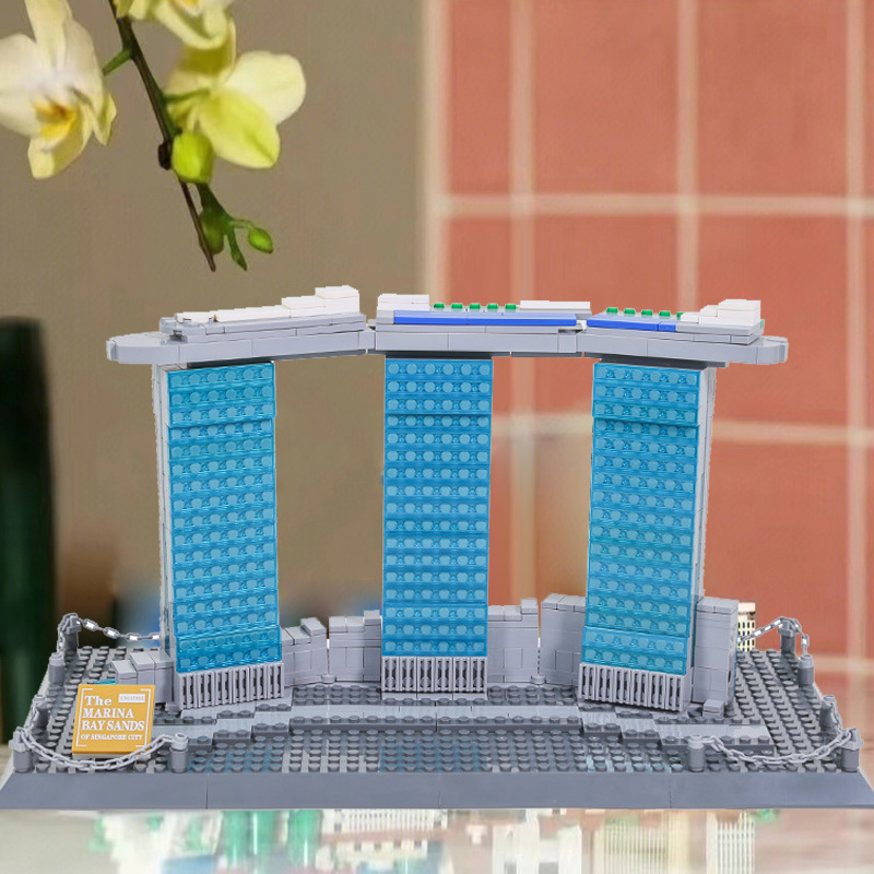 Bloques de Construcción Creati - Model Kit Singapore reseña y precio