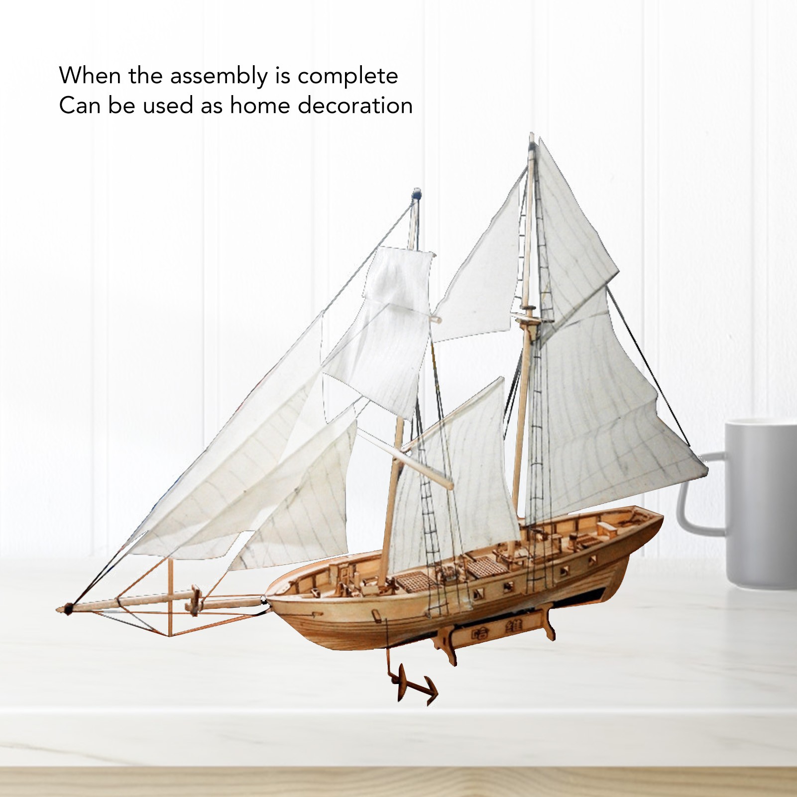 Kit de Barco de Vela de Madera - Model Kit Manual reseña y precio