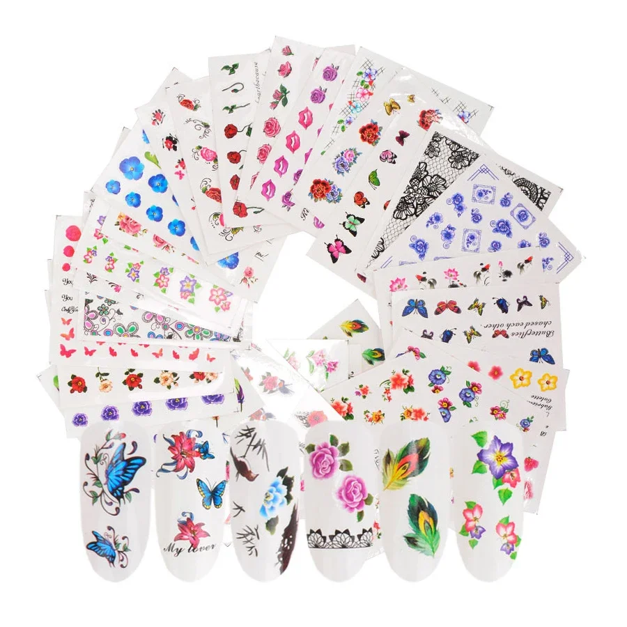 50 Pegatinas para Uñas con Dis - Waterslide Decal Paper reseña y precio