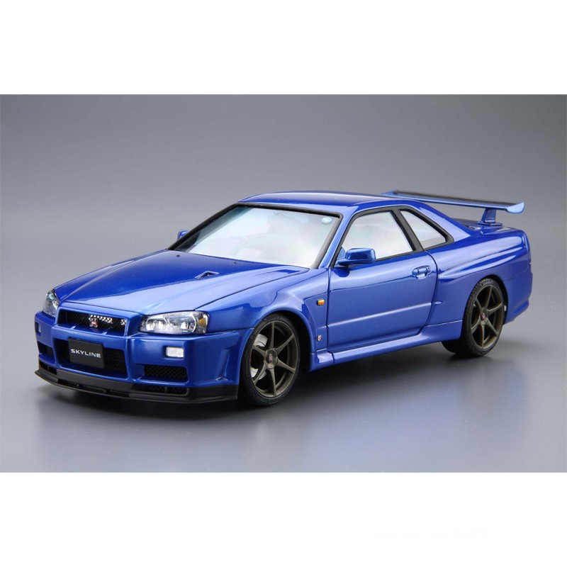 Modelo de coche de montaje est - Model Kit Aoshima reseña y precio