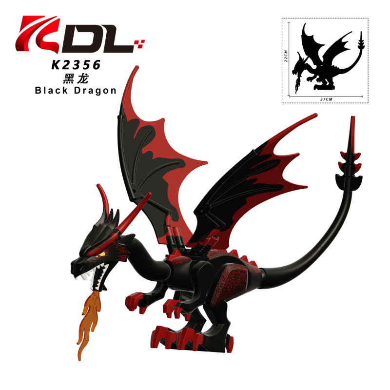 Figura de dragón rojo y dragón - Model Kit Dragon reseña y precio